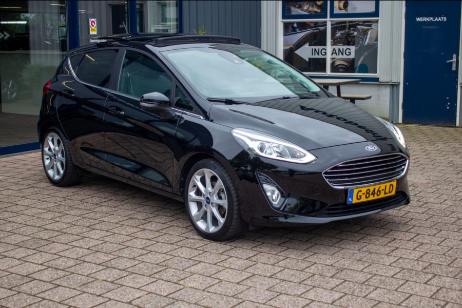 Ford Fiesta 1.0 EcoBoost Titanium | Prijs rijklaar incl. 12 mnd garantie | Pdc Panodak Navi B&O Stoelverw Voorruitverw