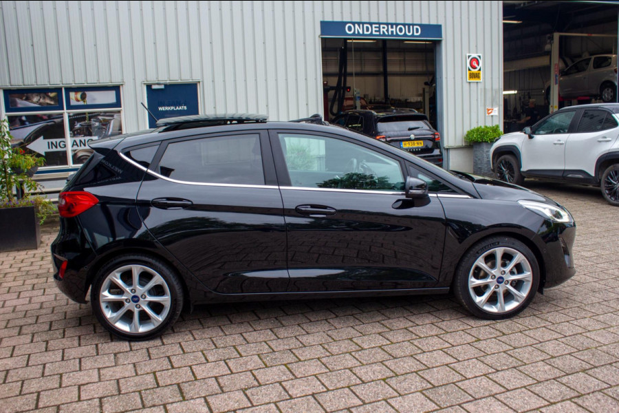 Ford Fiesta 1.0 EcoBoost Titanium | Prijs rijklaar incl. 12 mnd garantie | Pdc Panodak Navi B&O Stoelverw Voorruitverw