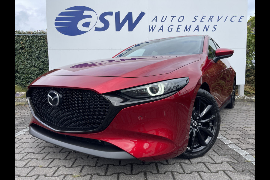 Mazda 3 2.0 e-SkyActiv-X M Hybrid 180 Luxury AWD | Leder | BOSE | Camera | CarPlay | ACC | 18 inch