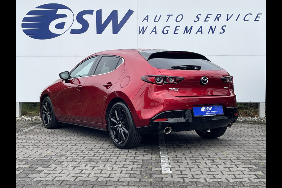 Mazda 3 2.0 e-SkyActiv-X M Hybrid 180 Luxury AWD | Leder | BOSE | Camera | CarPlay | ACC | 18 inch