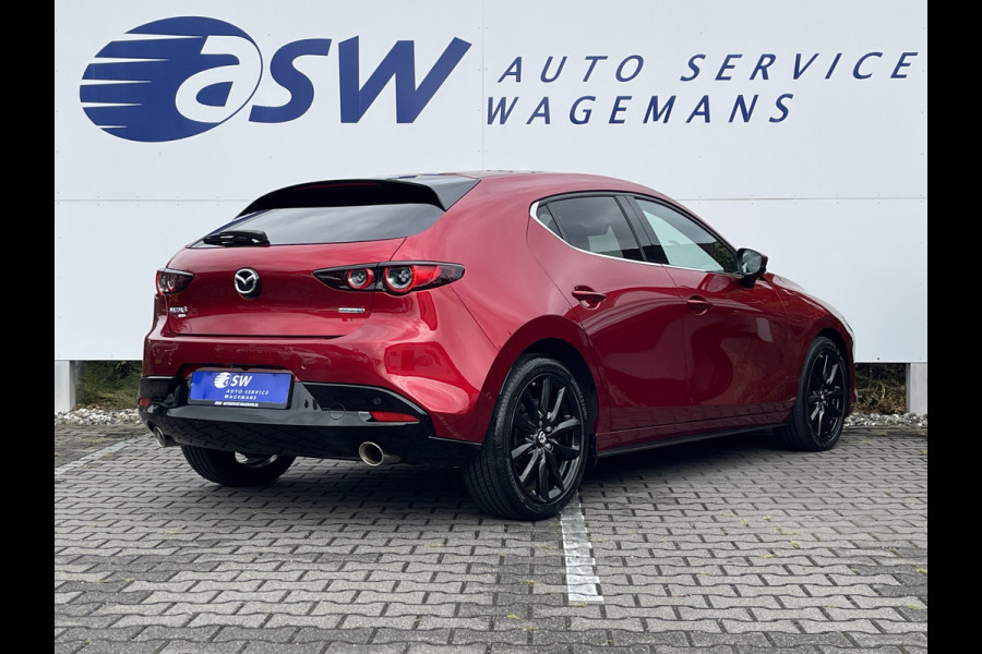 Mazda 3 2.0 e-SkyActiv-X M Hybrid 180 Luxury AWD | Leder | BOSE | Camera | CarPlay | ACC | 18 inch