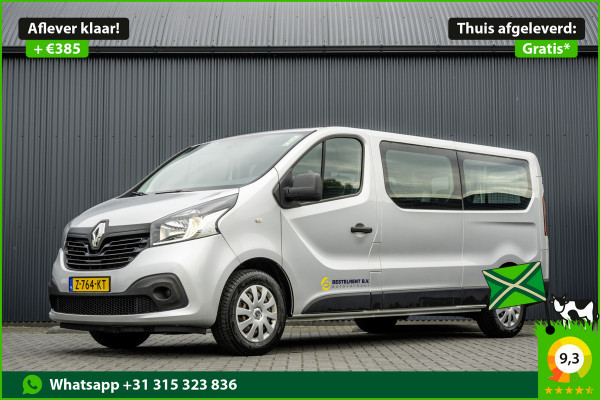 Renault Trafic Passenger **1.6dCi | 9-Pers | L2H1 | Incl. BPM, BTW vrij | R-Link | Navi | Airco | Cruise | PDC | MF Stuur | Start / Stop**