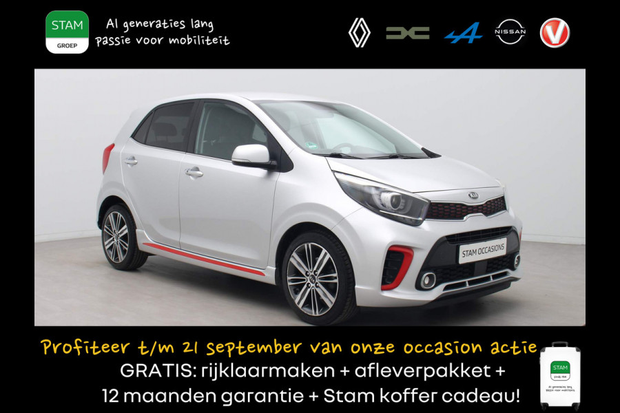 Kia Picanto 100pk T-GDI GT-Line Camera | Cruise | Climate | Navi | Stoel/-Stuur verw.