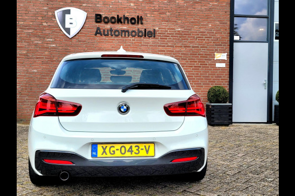 BMW 1-serie 118i M-sport, LED, Leder (Dealer-onderhouden, NL-auto met NAP)