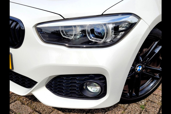 BMW 1-serie 118i M-sport, LED, Leder (Dealer-onderhouden, NL-auto met NAP)