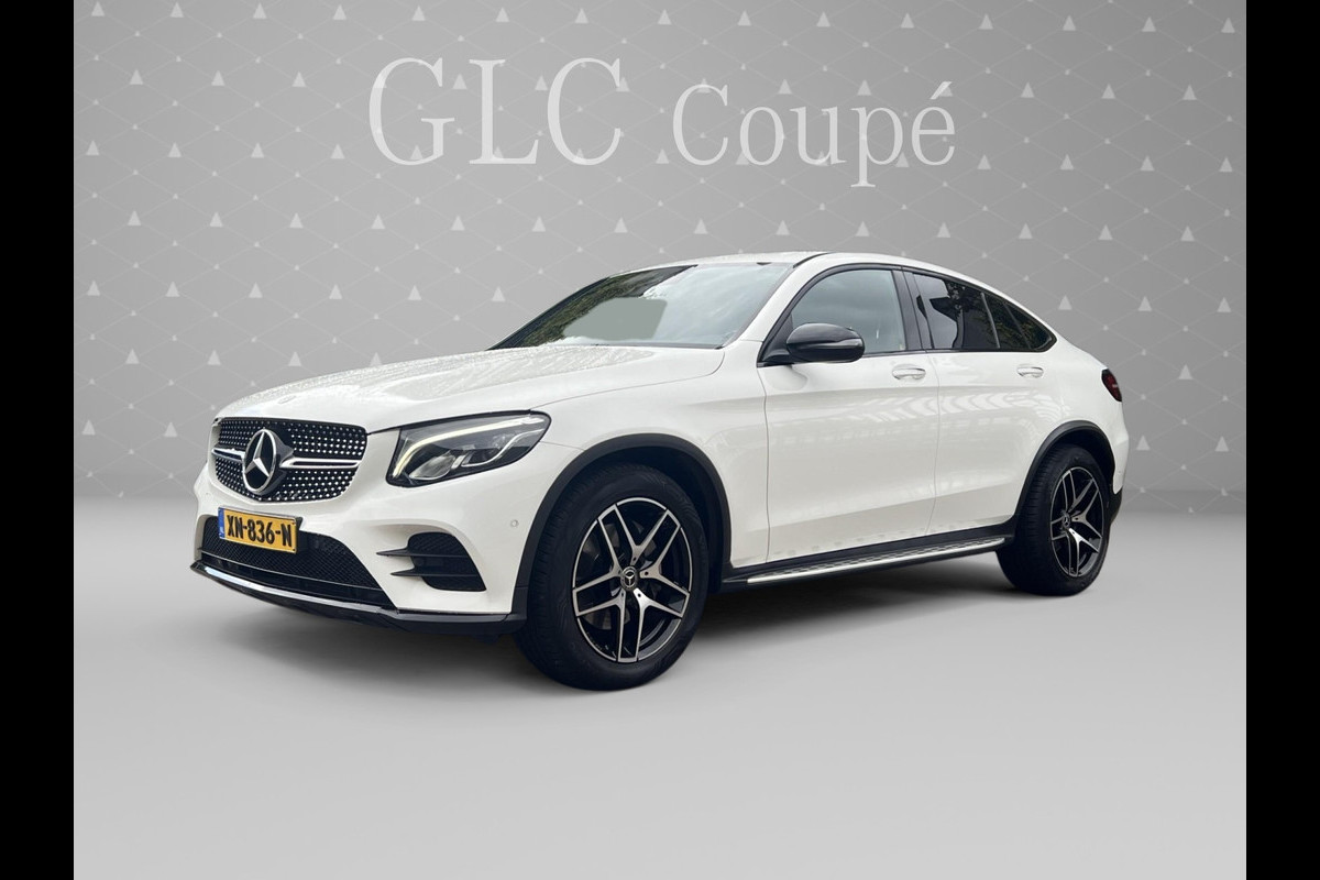 Mercedes-Benz GLC Coupé 250 4MATIC Edition 1 AMG 9G Aut- Navi I Xenon Led I Leer Alcantara I Camera I Treeplanken I 88 dkm !