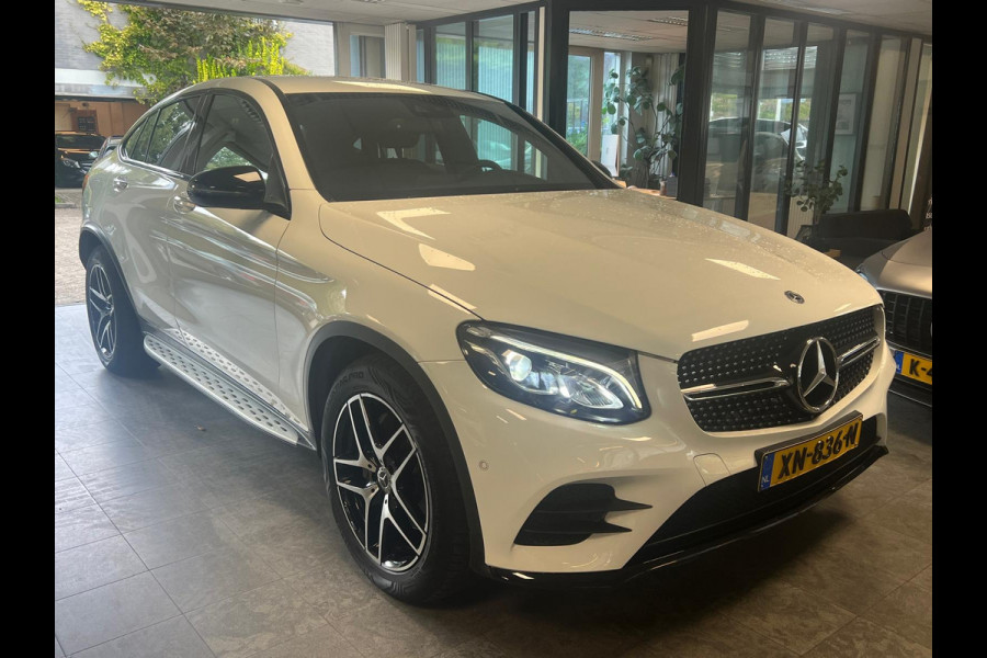 Mercedes-Benz GLC Coupé 250 4MATIC Edition 1 AMG 9G Aut- Navi I Xenon Led I Leer Alcantara I Camera I Treeplanken I 88 dkm !