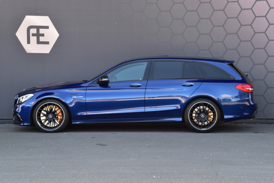 Mercedes-Benz C-Klasse 63 AMG S Estate C63S | KERAMISCH | PERFORMANCE STOELEN | BURMESTER | PANORAMADAK | HEAD-UP | ETC.