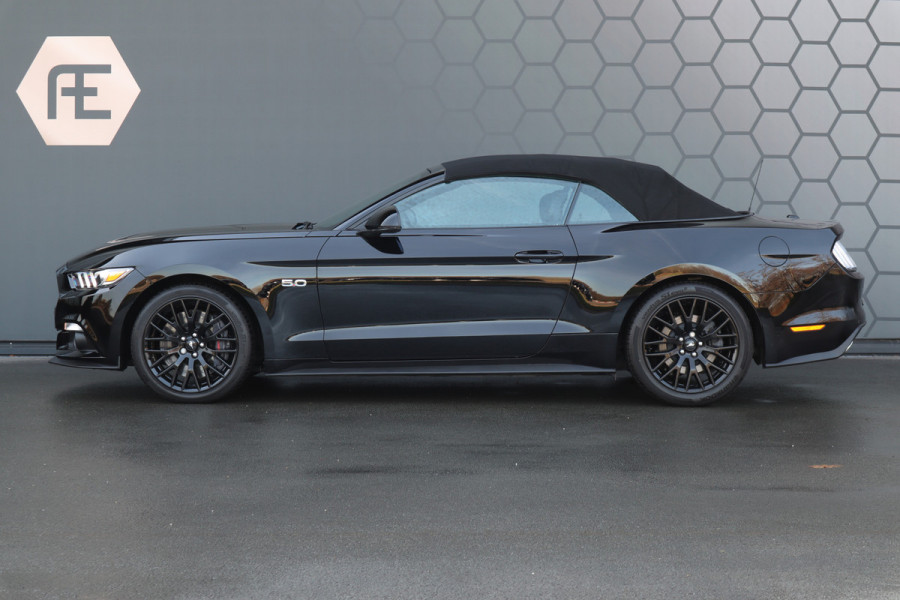 Ford Mustang Convertible 5.0 V8 GT | STOELKOELING/VERWARMING | BLACK PACK | CAMERA | CRUISE CONTROL | XENON | DAB |