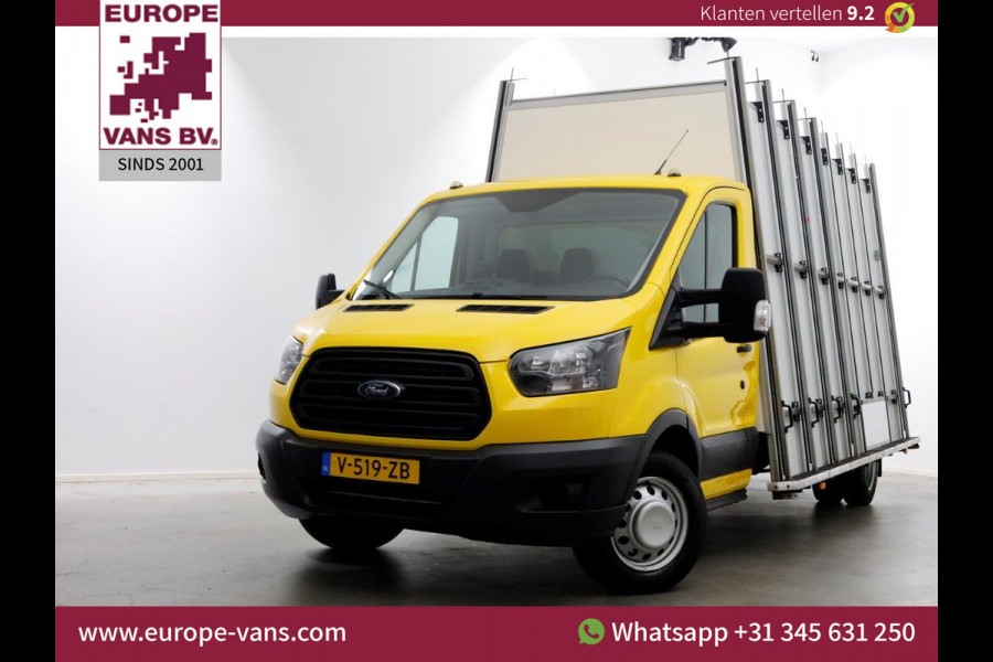 Ford Transit 350 2.0 TDCI E6 170pk Van den Born Glasresteel+ Trekhaak 2800kg 04-2019