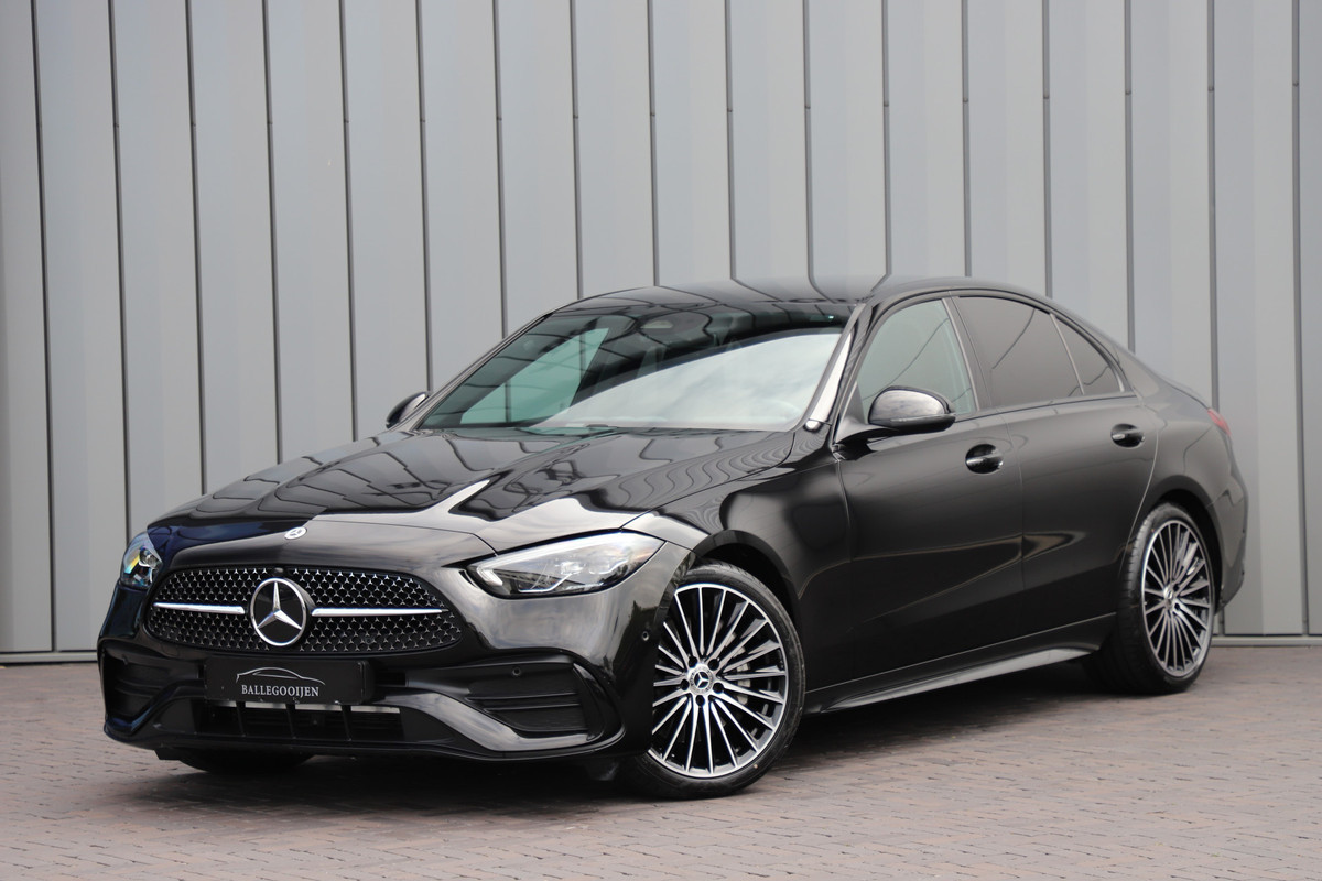 Mercedes-Benz C-Klasse 200 AMG Aut9 | 204PK | Sfeerverlichting | Stoelverw. | Camera | 19 inch | 2023.