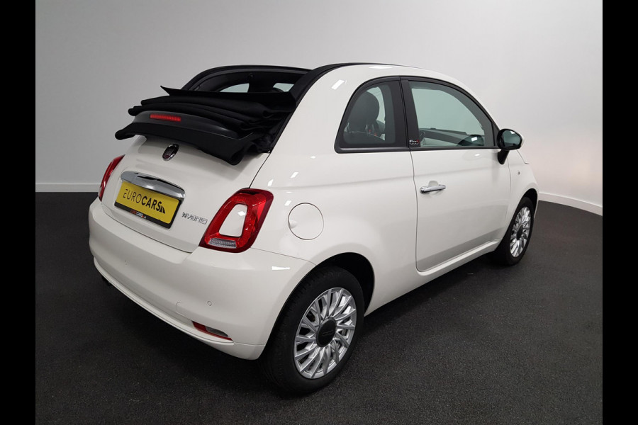 Fiat 500C 1.0 Hybrid Lounge | Navigatie | Climate control | Cruise Control | Lichtmetalen Velgen | Parkeersensoren |