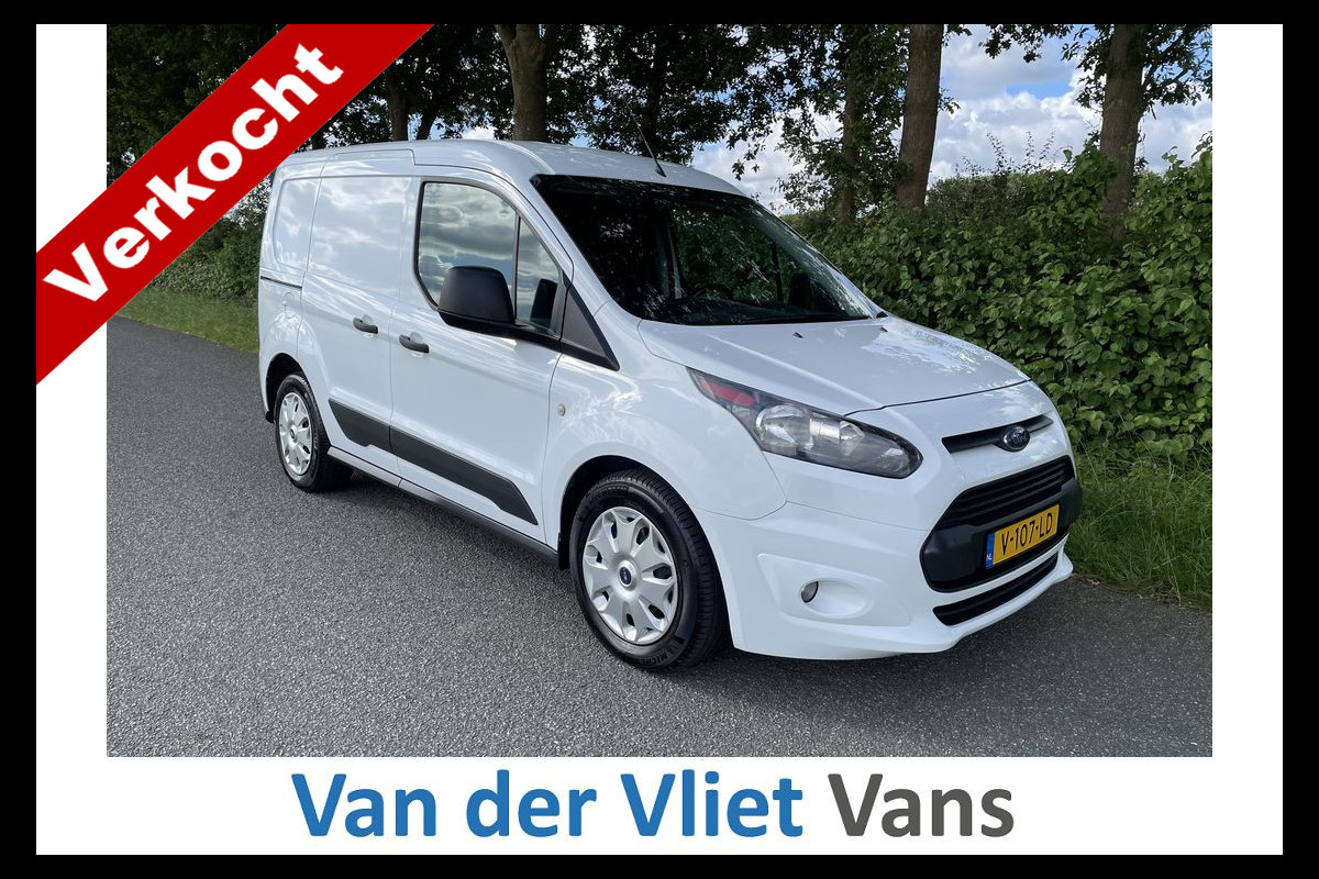 Ford Transit Connect 1.5 TDCI E6 L1 Trend 3-zits Lease €185 p/m, Airco, Cruise controle, Onderhoudshistorie aanwezig