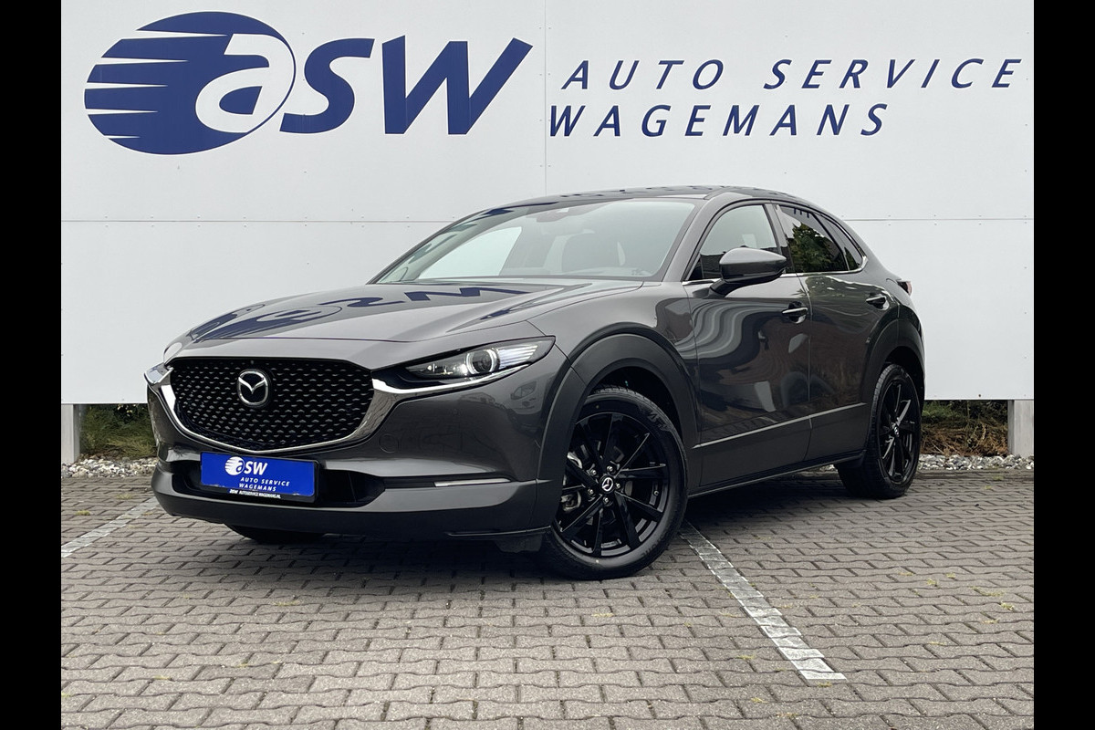 Mazda CX-30 2.0 SkyActiv-X M Hybrid Luxury | Trekhaak | Leder | ACC | LED | DAB+ | 360* Camera | 18 inch