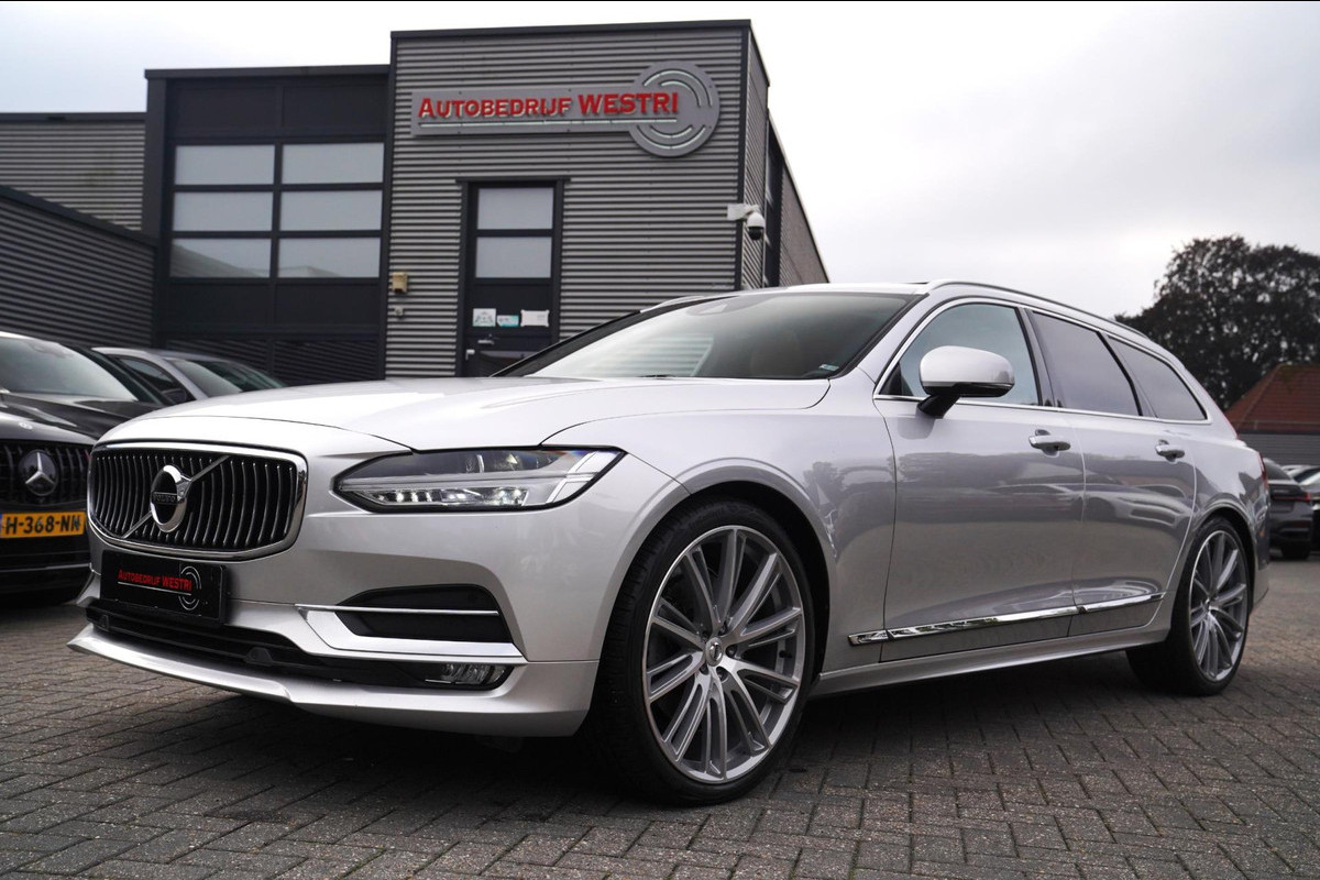 Volvo V90 2.0 T5 Inscription | Head up Display | Panorama | Apple Carplay | Lane Assist | Camera | 250 PK | 100% onderhouden | LED