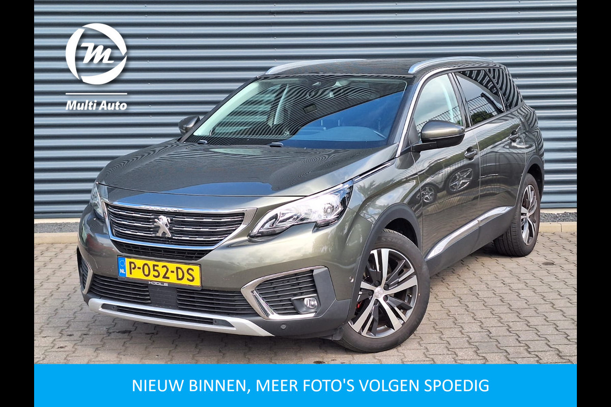 Peugeot 5008 1.2 PureTech GT-Line 7 Persoons | Carplay | 360 Camera | Trekhaak Afneembaar | Navi | Dode Hoek Detectie | Stoel Verwarming | DAB | Lane Assist |