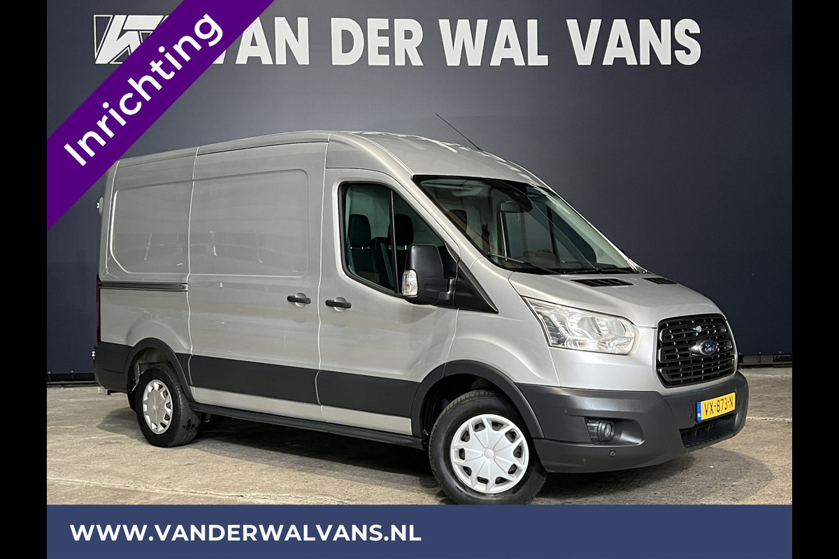 Ford Transit 2.2 TDCI L2H2 inrichting Airco | Camera | Cruisecontrol Parkeersensoren, bijrijdersbank