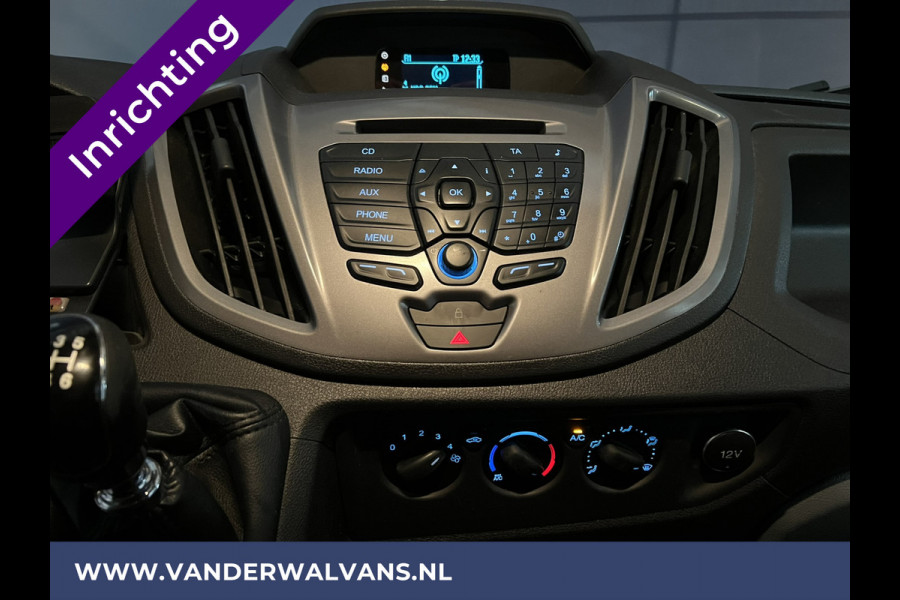 Ford Transit 2.2 TDCI L2H2 inrichting Airco | Camera | Cruisecontrol Parkeersensoren, bijrijdersbank