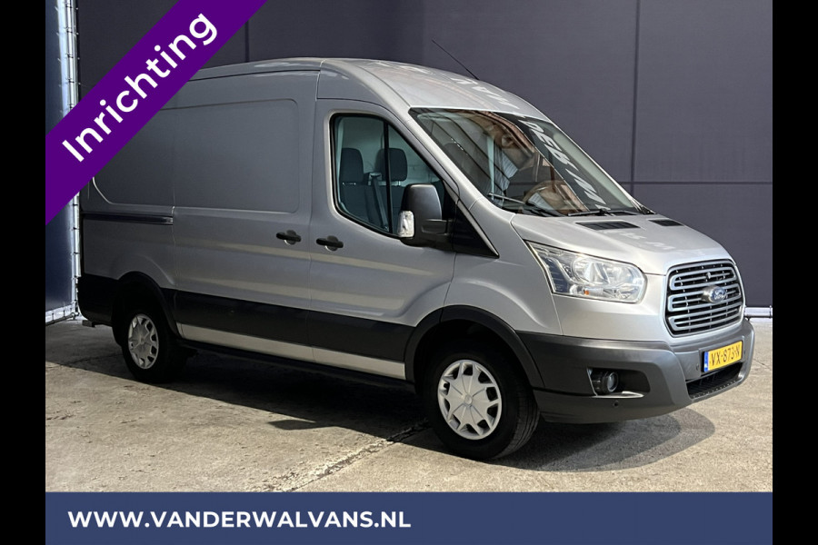 Ford Transit 2.2 TDCI L2H2 inrichting Airco | Camera | Cruisecontrol Parkeersensoren, bijrijdersbank