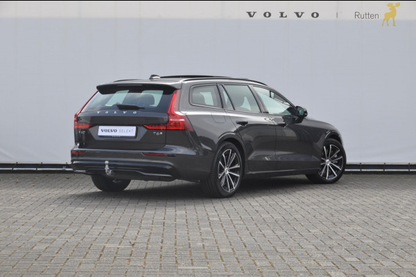 Volvo V60 T6 350PK Automaat Recharge AWD Plus Dark / Long range / 360 Camera / Semi-elektrisch inklapbare trekhaak / Panoramadak / Elektrische voorstoelen met geheugen / Apple Carplay / BLIS / Harman kardon audio /