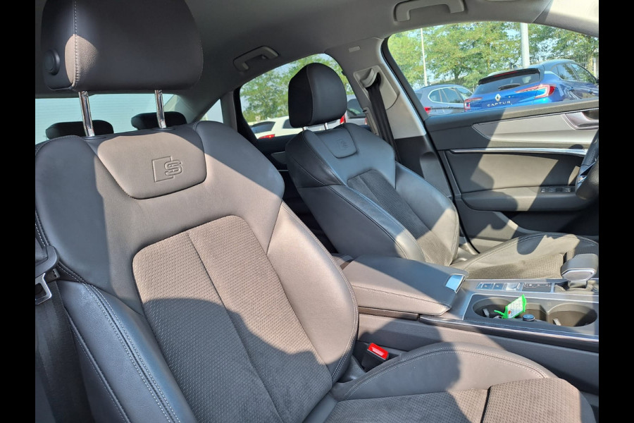 Audi A6 Limousine 55 TFSI e quattro S Line Plug In Hybrid 367pk PHEV | 360 Camera | Navi | Sportstoelen Memory | Head Up | Adaptive Cruise | B & O Sound 3D | Virtual | Carplay | 20"L.M |