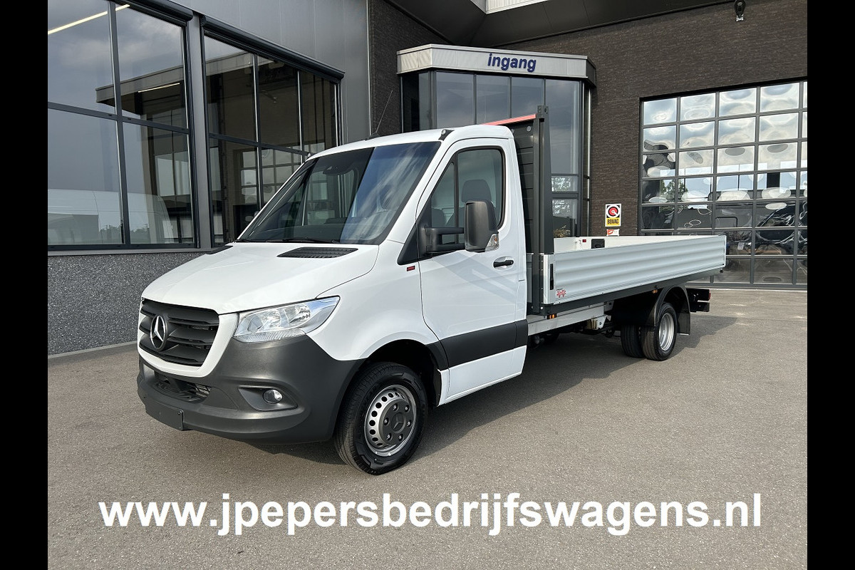 Mercedes-Benz Sprinter 515 CDI L3 Open laadbak / MBUX / Carplay navigatie / Cruise control / Airco