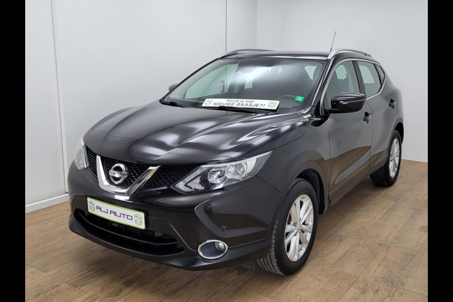 Nissan QASHQAI 1.2 Acenta | Trekhaak | Panoramadak | Parkeercamera | Pdc voor en achter | 5 zits | Radio met bluetooth | Bovag