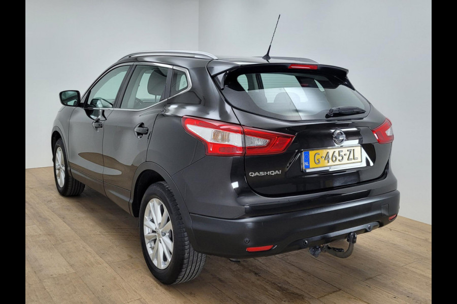 Nissan QASHQAI 1.2 Acenta | Trekhaak | Panoramadak | Parkeercamera | Pdc voor en achter | 5 zits | Radio met bluetooth | Bovag