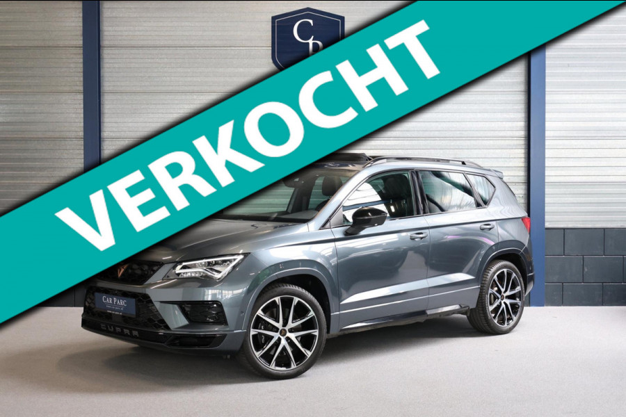 CUPRA Ateca 2.0 TSI 4DRIVE 300+PK LED/VIRTUAL/SFEER/BEATS/PANO/LEER+S.VERWARMING/19" LMV/CAM/ACC/ECC/12 MDN GARANTIE!