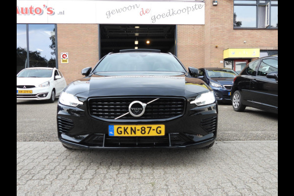 Volvo V60 2.0 T6 Recharge AWD R-Design LEER/SCHUIFDAK/LED/19"LMV!