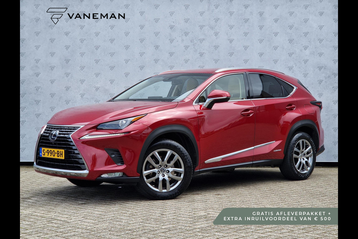 Lexus NX 300h AWD Luxury Line Automaat | Camera | Navi | Clima | Stoelverwarming | LED | PDC | Cruise |