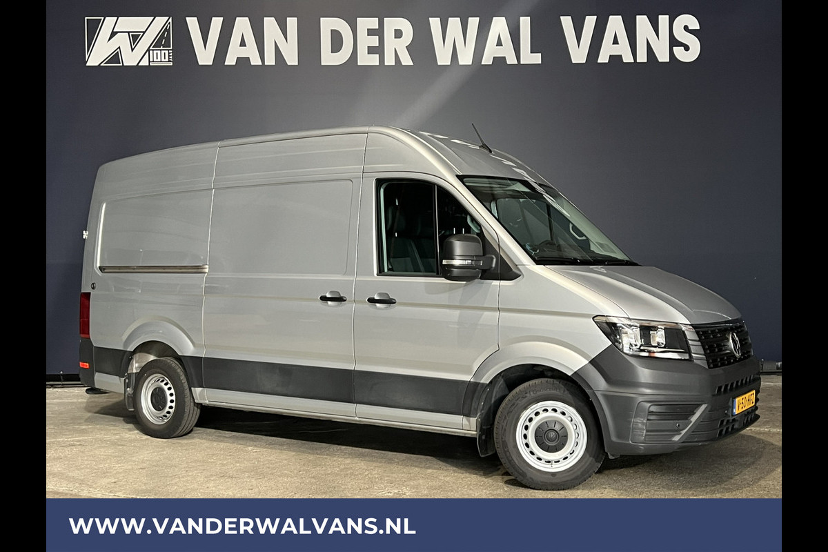 Volkswagen Crafter 2.0 TDI 141pk L3H3 L2H2 Euro6 Airco | Camera | Apple Carplay | Cruisecontrol Parkeersensoren, Android Auto, Chauffeursstoel, Bijrijdersbank