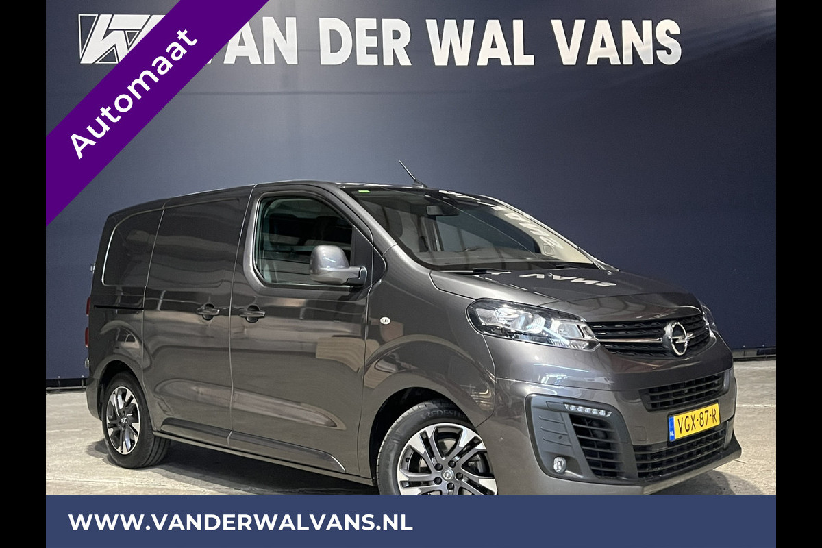 Opel Vivaro 2.0 CDTI 123pk Automaat L1H1 Euro6 Airco | Navigatie | Camera | 2000kg Trekhaak | Apple Carplay cruisecontrol, lichtmetalen velgen, parkeersensoren, Android auto,