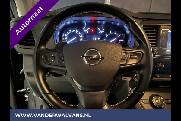 Opel Vivaro 2.0 CDTI 123pk Automaat L1H1 Euro6 Airco | Navigatie | Camera | 2000kg Trekhaak | Apple Carplay cruisecontrol, lichtmetalen velgen, parkeersensoren, Android auto,