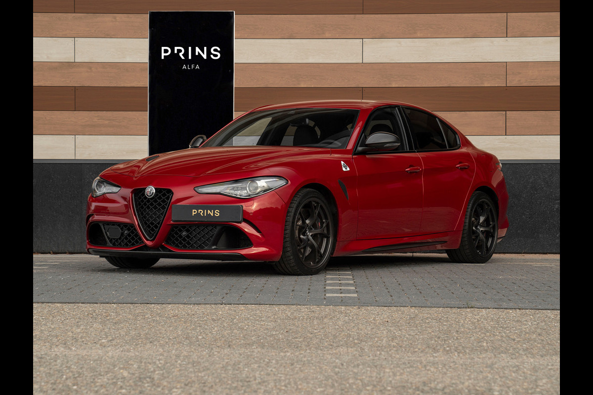 Alfa Romeo Giulia 2.9 V6 Quadrifoglio MY22 | Rosso Competizione | CarPlay | Adapt. cruise | 19" Leggera