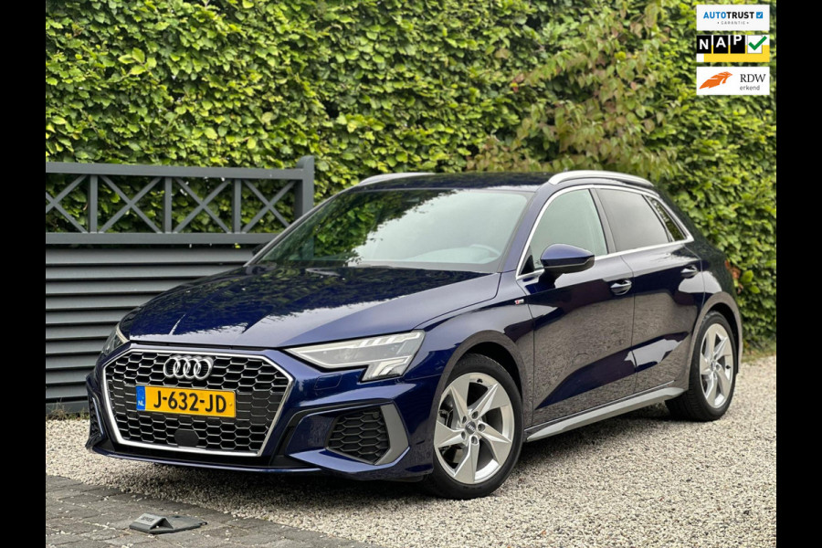 Audi A3 Sportback 35 TFSI AUTOMAAT 150 PK S EDITION, NIEUW MODEL, 2 X S-LINE, NL AUTO MET NATIONALE AUTO PAS