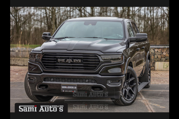 Dodge Ram 1500 LONGHORN BLACK OPS | ALL-IN PRIJS | HUD & VIRTUAL | PRIJS MET LPG + HEAD UP ADG + DEKSEL + PANORAMADAK GWJ + LUCHTVERING SE CREW CAB | DUBBELE CABINE | 5,7L V8 HEMI 402 PK 4X4 | 5 PERSOONS | GRIJSKENTEKEN | VOORRAAD NR 2202 - 9563