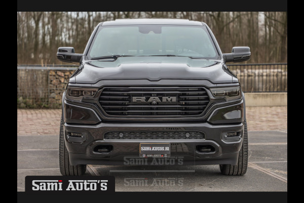 Dodge Ram 1500 LONGHORN BLACK OPS | ALL-IN PRIJS | HUD & VIRTUAL | PRIJS MET LPG + HEAD UP ADG + DEKSEL + PANORAMADAK GWJ + LUCHTVERING SE CREW CAB | DUBBELE CABINE | 5,7L V8 HEMI 402 PK 4X4 | 5 PERSOONS | GRIJSKENTEKEN | VOORRAAD NR 2201 - 9546