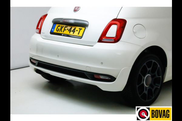 Fiat 500C 0.9 TwinAir Turbo Sport Cabriolet Cruise, Climate-control, Half leder, All-season