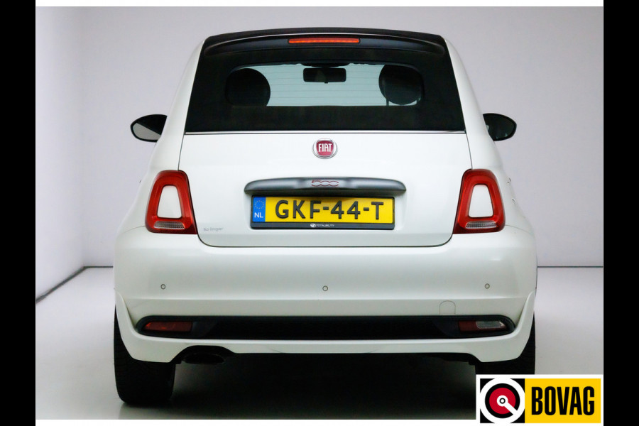 Fiat 500C 0.9 TwinAir Turbo Sport Cabriolet Cruise, Climate-control, Half leder, All-season