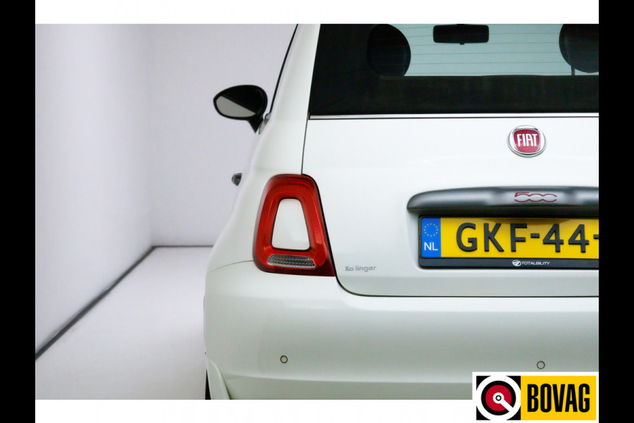 Fiat 500C 0.9 TwinAir Turbo Sport Cabriolet Cruise, Climate-control, Half leder, All-season