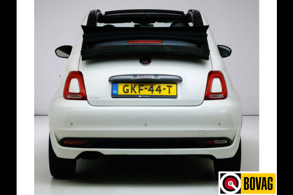 Fiat 500C 0.9 TwinAir Turbo Sport Cabriolet Cruise, Climate-control, Half leder, All-season