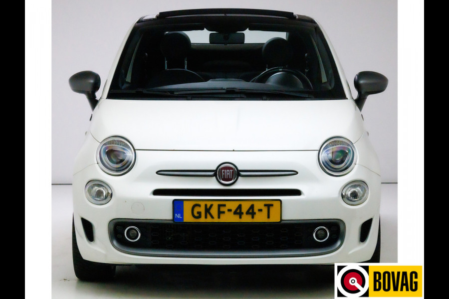 Fiat 500C 0.9 TwinAir Turbo Sport Cabriolet Cruise, Climate-control, Half leder, All-season