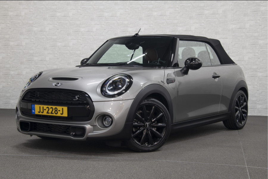 MINI Cabrio 2.0 Cooper S | Origineel NL | Virtual Cockpit | LED | Keyless-Go | Carplay | Leder | Climate Control | 17'' | Stoelverwarming | DAB | PDC |