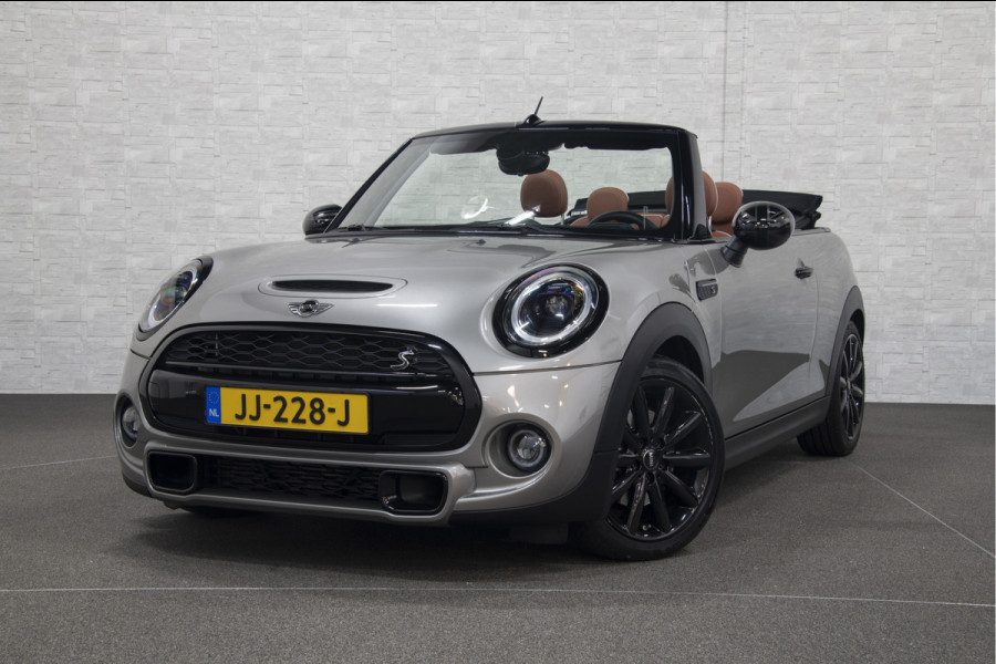 MINI Cabrio 2.0 Cooper S | Origineel NL | Virtual Cockpit | LED | Keyless-Go | Carplay | Leder | Climate Control | 17'' | Stoelverwarming | DAB | PDC |