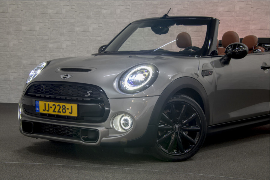 MINI Cabrio 2.0 Cooper S | Origineel NL | Virtual Cockpit | LED | Keyless-Go | Carplay | Leder | Climate Control | 17'' | Stoelverwarming | DAB | PDC |