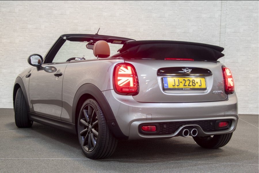 MINI Cabrio 2.0 Cooper S | Origineel NL | Virtual Cockpit | LED | Keyless-Go | Carplay | Leder | Climate Control | 17'' | Stoelverwarming | DAB | PDC |