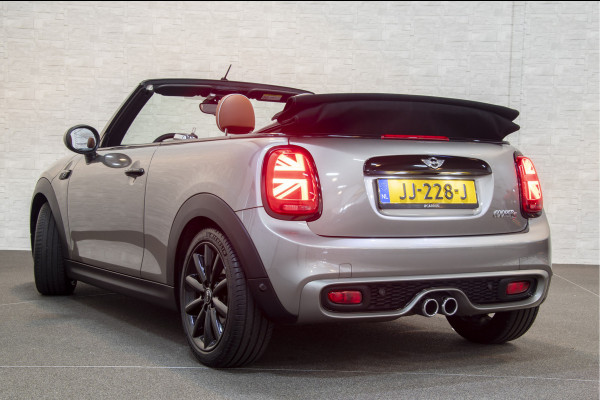 MINI Cabrio 2.0 Cooper S | Origineel NL | Virtual Cockpit | LED | Keyless-Go | Carplay | Leder | Climate Control | 17'' | Stoelverwarming | DAB | PDC |