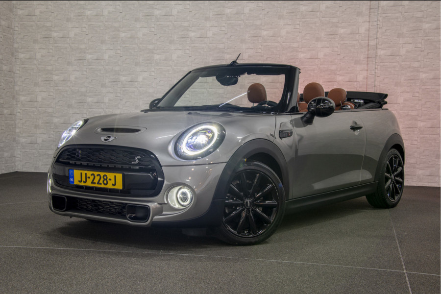 MINI Cabrio 2.0 Cooper S | Origineel NL | Virtual Cockpit | LED | Keyless-Go | Carplay | Leder | Climate Control | 17'' | Stoelverwarming | DAB | PDC |