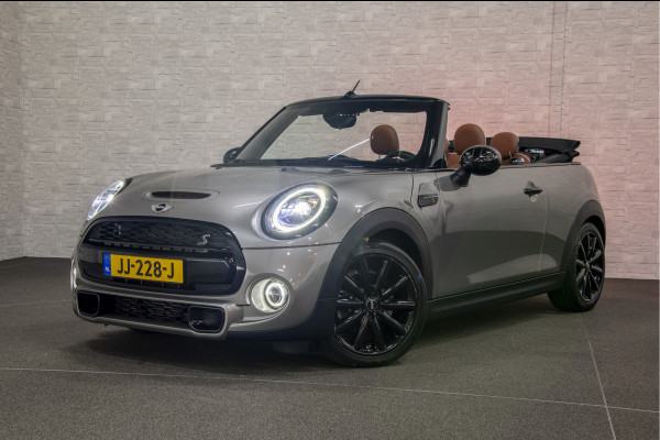 MINI Cabrio 2.0 Cooper S | Origineel NL | Virtual Cockpit | LED | Keyless-Go | Carplay | Leder | Climate Control | 17'' | Stoelverwarming | DAB | PDC |